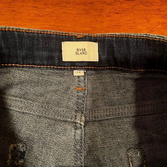 ‎River Island denim shorts women’s size 18 - Picture 3 of 6